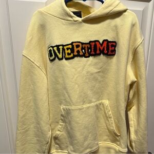 Overtime limited edition hoodie with patch logo YOUTH MEDIUM
